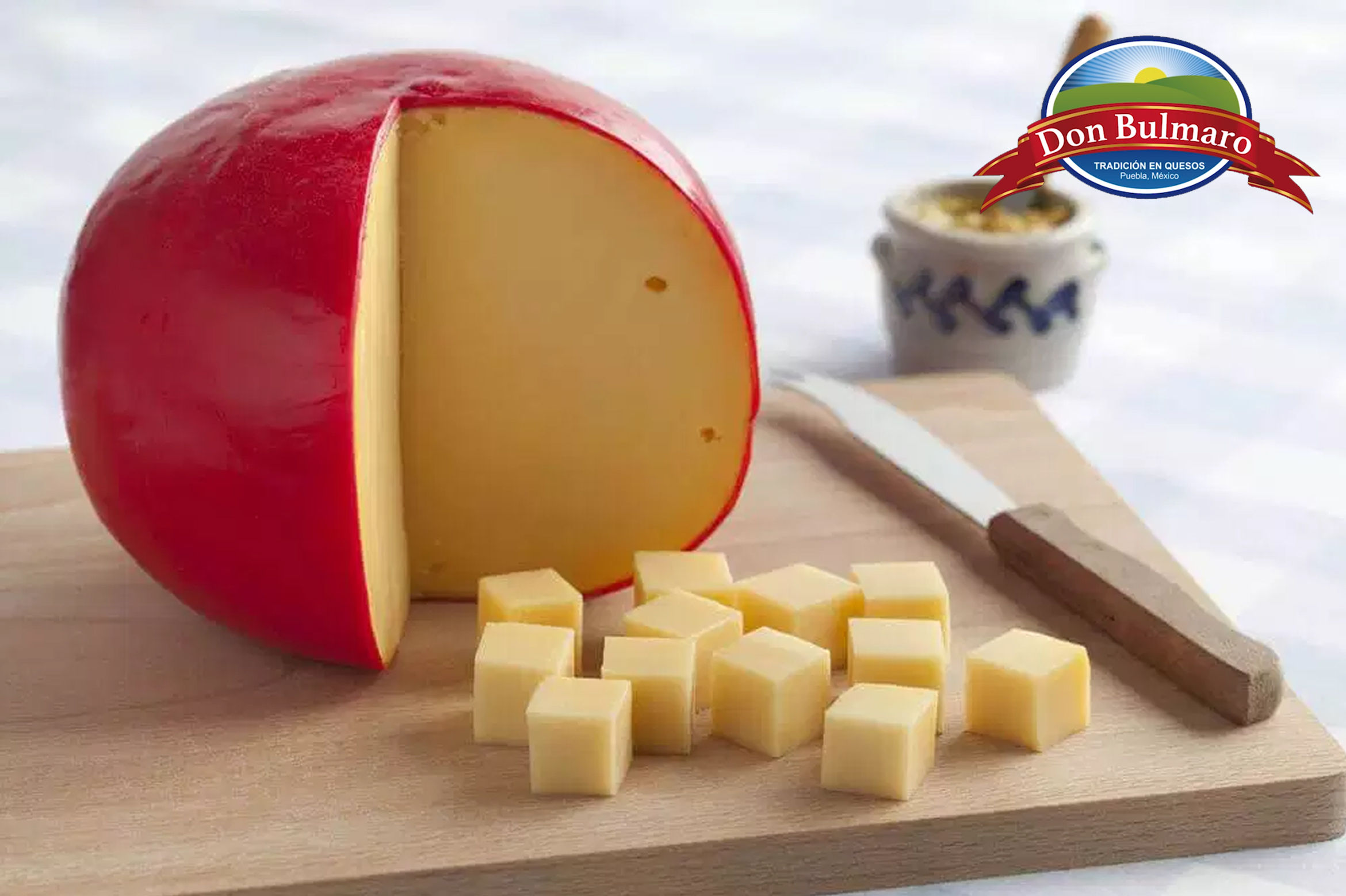 Queso Edam Holandés - Quesos Don Bulmaro