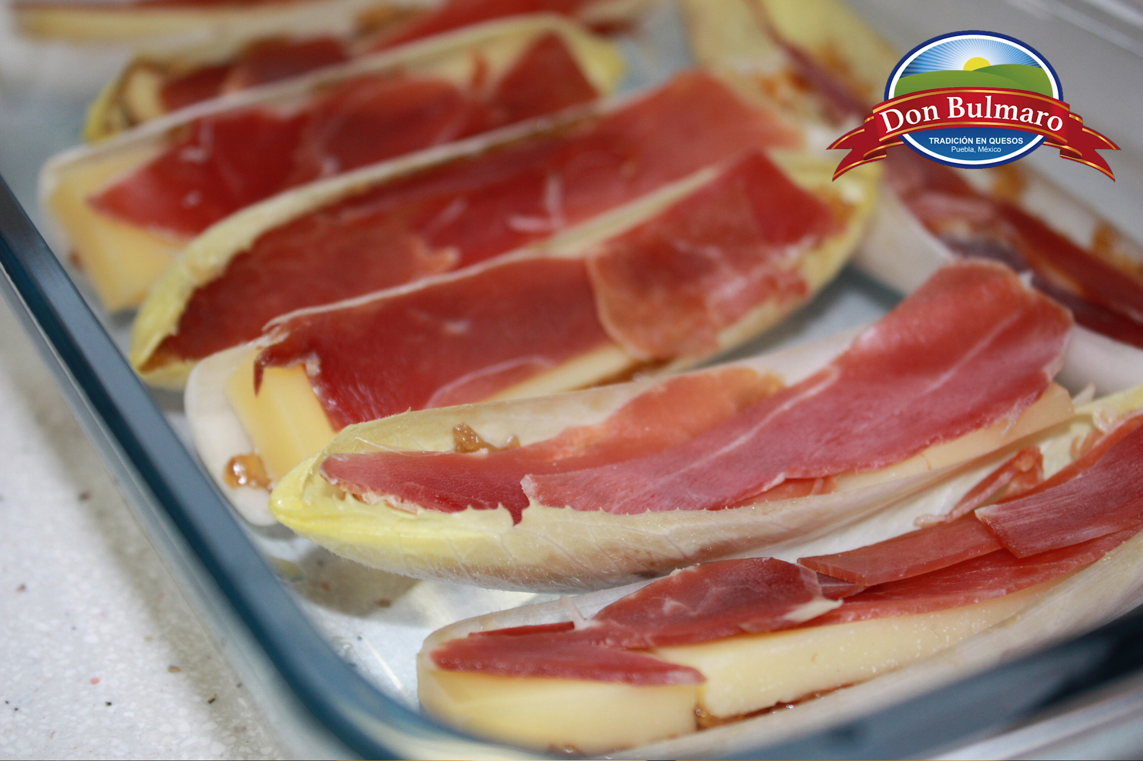 Queso Provoleta con Jamón Serrano - Quesos Don Bulmaro